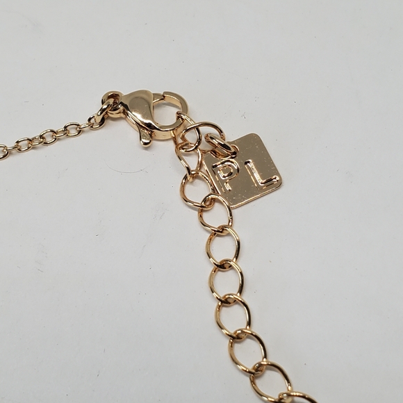 Park Lane Licorice Enamel Rhinestone Pendant Necklace - Picture 4 of 5